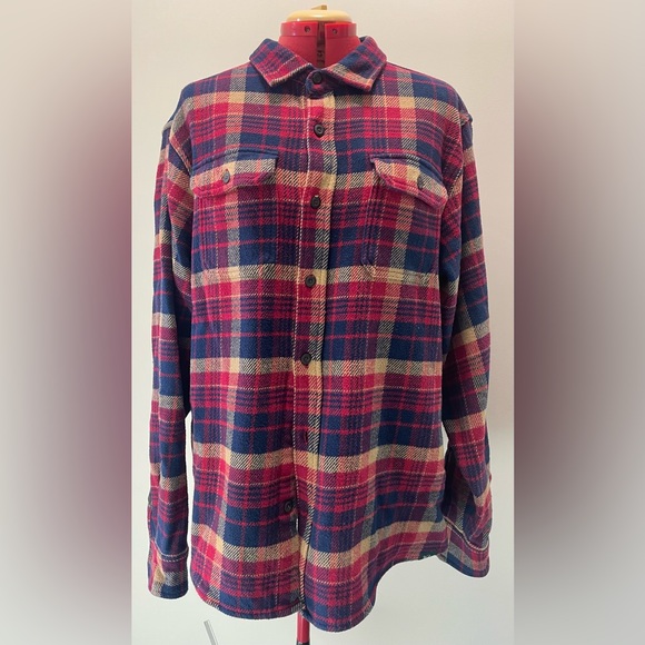 Woolrich The Green Label collection- %100 cotton plaid heavy Shacket Sz XL - Picture 1 of 13